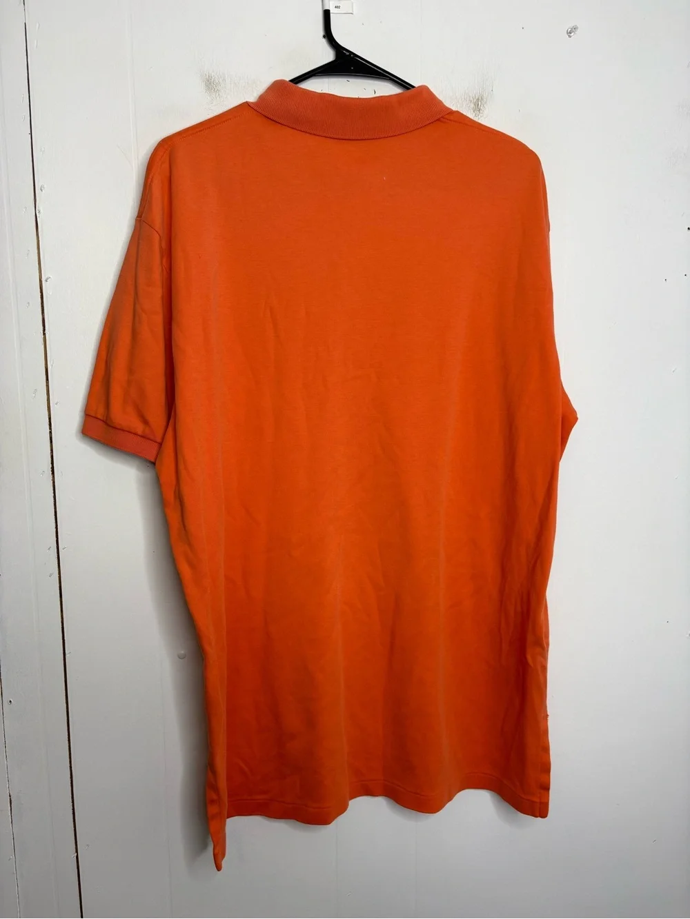 Polo Ralph Lauren Shirt Mens Large Orange Classic Fit Cotton Polo Retro